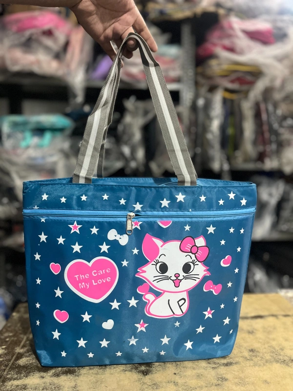 PBH P032 Tote/ Lunch / Shopping Bag - Turquoise, 16*12*5