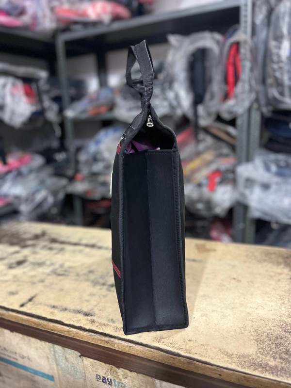 PBH P073 BATA compact, reusable lunch bag designed for portability and daily use - Black, 12*10*4