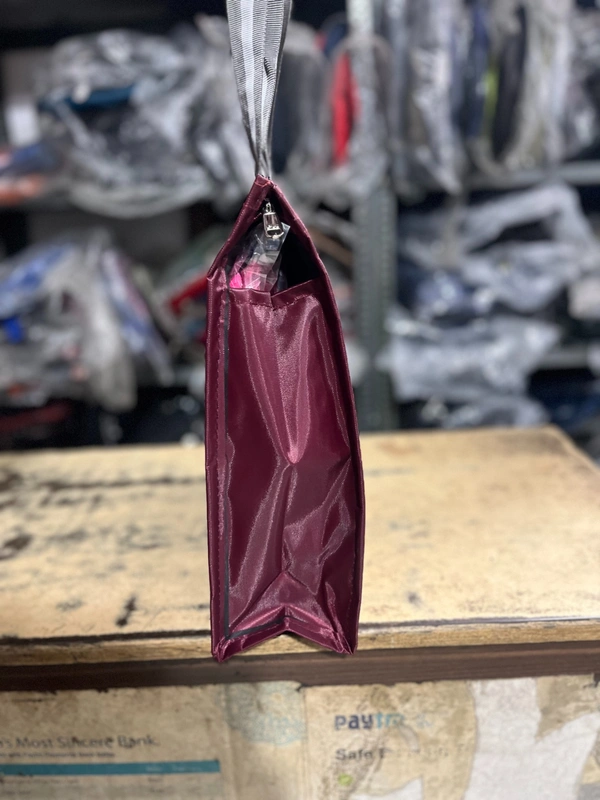 PBH P0155 14*12*6 Shopping Bags - Rustic Red, 14*12*6