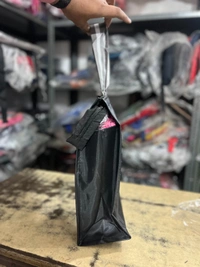 PBH P0155 14*12*6 Shopping Bags - Black, 14*12*6