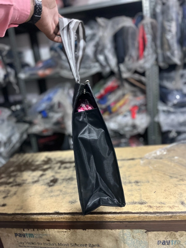 PBH P0155 14*12*6 Shopping Bags - Black, 14*12*6