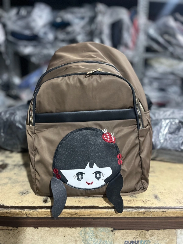 PBH P070 Cute Mini Backpack 14*12*6 For Ladies/ Picnic Purpose - Chocolate, 14*12*6