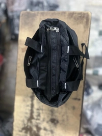 Adidas PBH P063 lightweight, collapsible tote bag or utility shoulder bag 16*14*6 - Black, 16*12*6