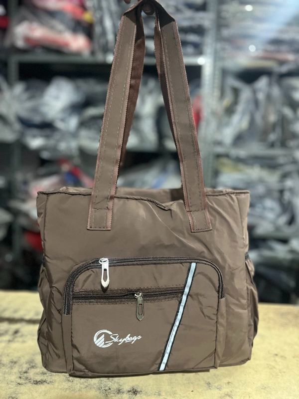Skybag PBH P082 brown lightweight tote bag / Shopping Bag - Pharlap, 16*12*6