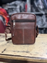 PBH P058 Compact Crossbody Shoulder Bag - BROWN, 9*7*4