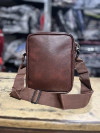 PBH P058 Compact Crossbody Shoulder Bag - BROWN, 9*7*4