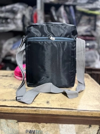 REEBOK PBH P061 Sporty Black Nylon Crossbody Bag 9*7*4 - Marshland, 9*7*4