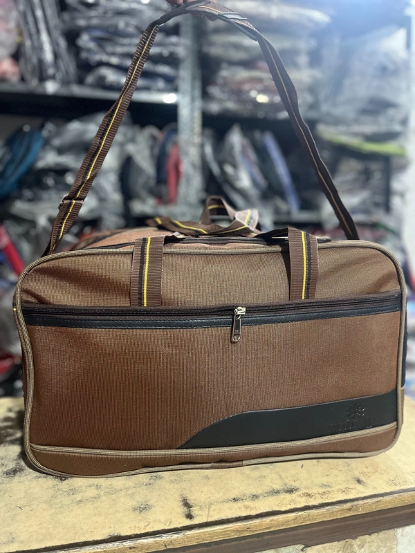 PBH P090 Trim Duffel Bag / Travel Bag 24*18*15 - Brown, 24*18*15