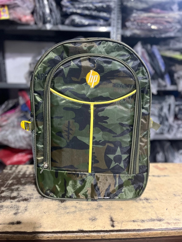 HP PBH P0101 22*14*10 amouflage Military-Style Backpack - County Green, 22*14*10