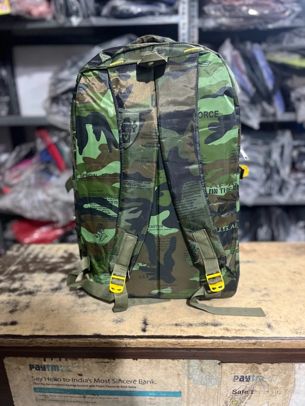 HP PBH P0101 22*14*10 amouflage Military-Style Backpack - County Green, 22*14*10