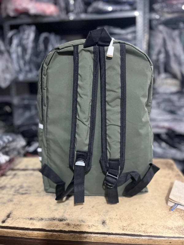 PBH P106 18*14*5 Fun & Functional Black Backpack with "Smile" Design Ladies Backpack - Green House, 18*14*5