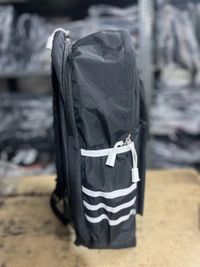 PBH P106 18*14*5 Fun & Functional Black Backpack with "Smile" Design Ladies Backpack - Midnight Moss, 18*14*5