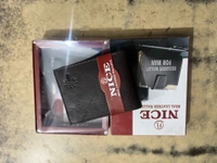 NICE "Nice" Real Leather Wallet / Gents Purse - Madras, 5*4