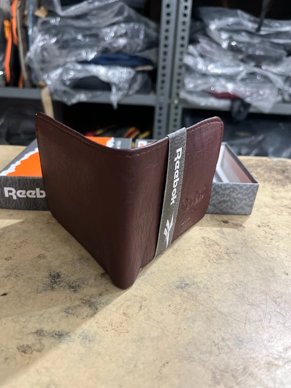 Reebok Men’s Premium Bifold Wallet - Van Cleef, 5*4