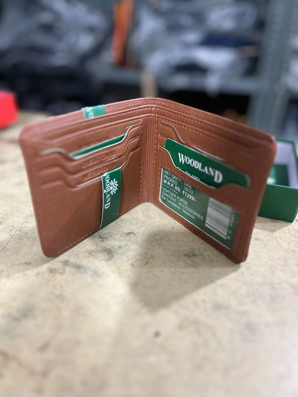 Woodland Men’s Premium Leather Wallet - Chelsea Gem, 5*4