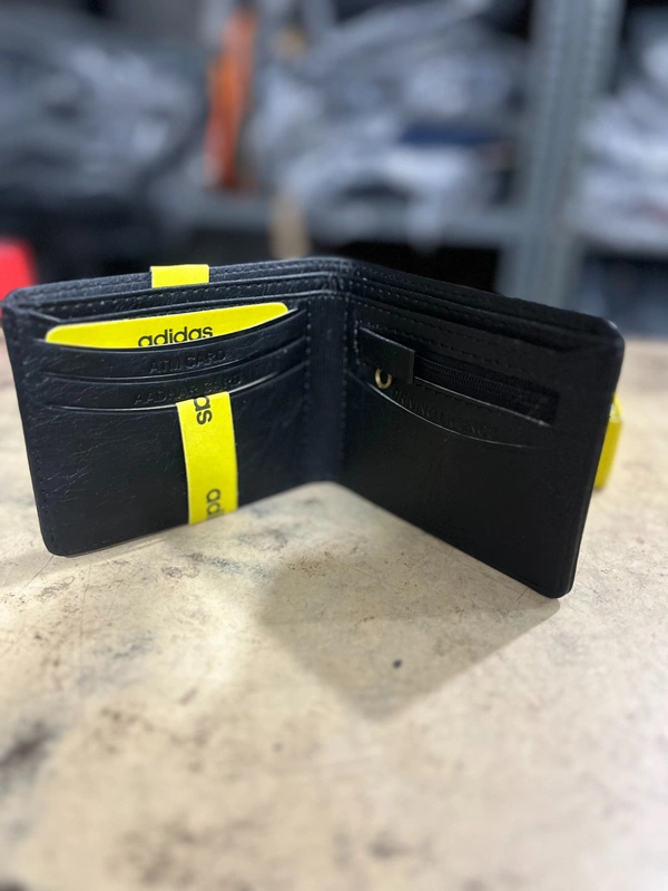 Adidas Men’s Sport Casual Bifold Wallet - Asphalt, 5*4