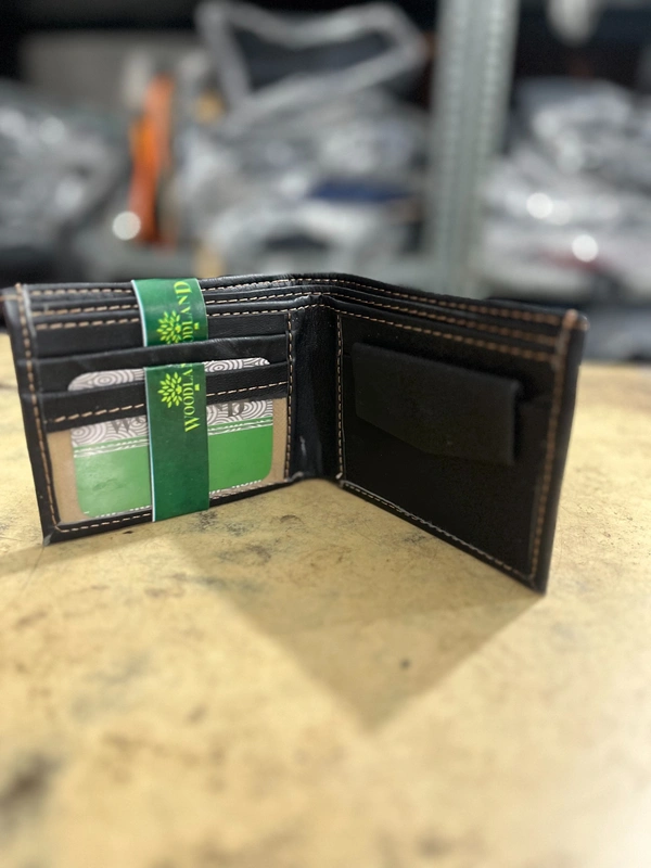 Woodland Leather Bifold Wallet / Gents Purse - Diesel, 4*5