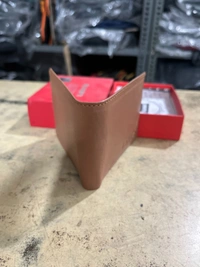 LEVIS Levi’s Classic Men’s Bi-Fold Leather Wallet / Gents Purse - Yukon Gold, 5*4