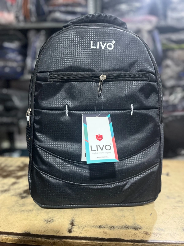 LIVO PBH P0112 18*14*8 LIVO Premium Multipurpose Backpack - Night Rider, 18*14*8
