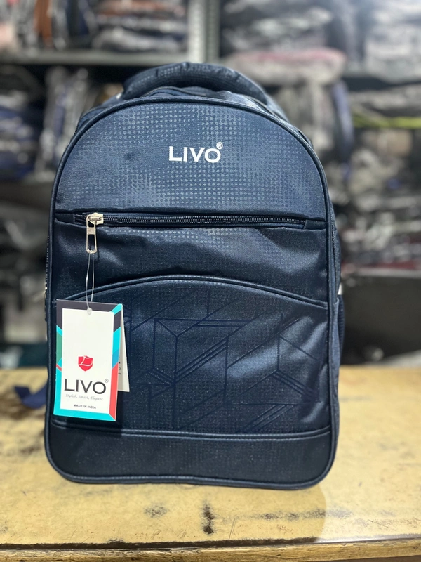 LIVO PBH p0112 18*14*8 LIVO Premium Multipurpose Backpack - Deep Cove, 18*14*8
