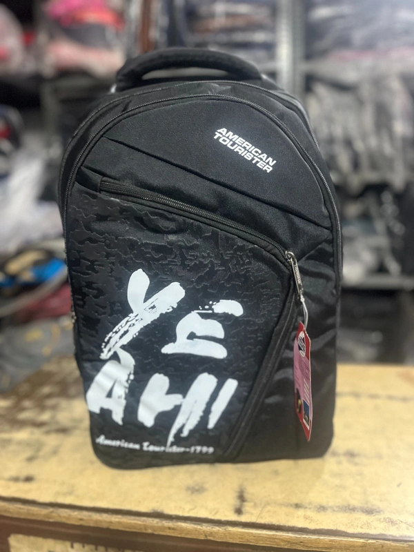 American Tourister PBH P0132 18*14*9 Laptop Pocket Lower Padded American Tourister "YEAH!" Multi-Compartment Lifestyle Backpack - Jaguar, 18*4*9