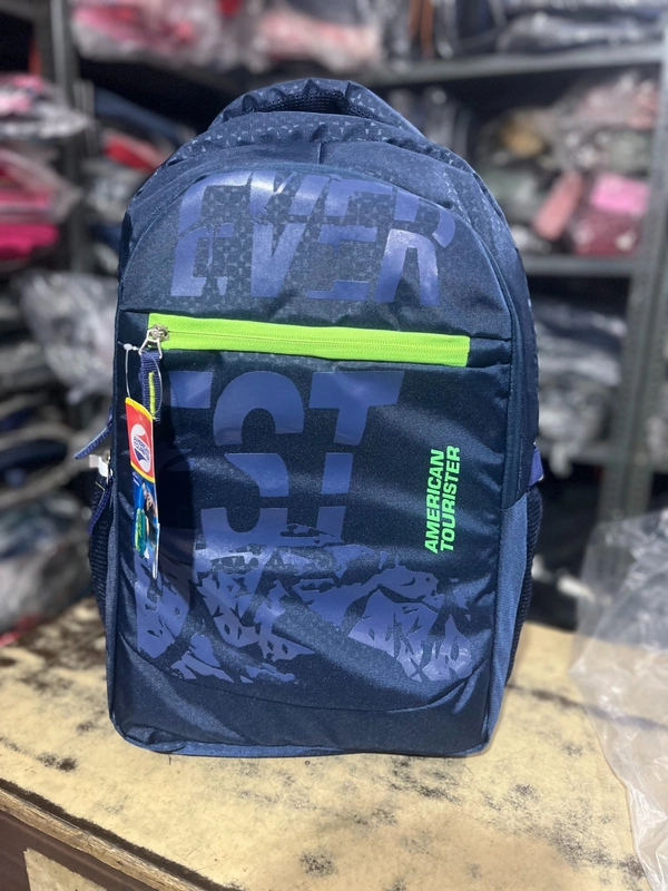 Ameican Tourister PBH P0136 18*14*8 Lower Padded Laptop American Tourister Soft Multi Compartment Backpack - Deep Cove, 18*14*8