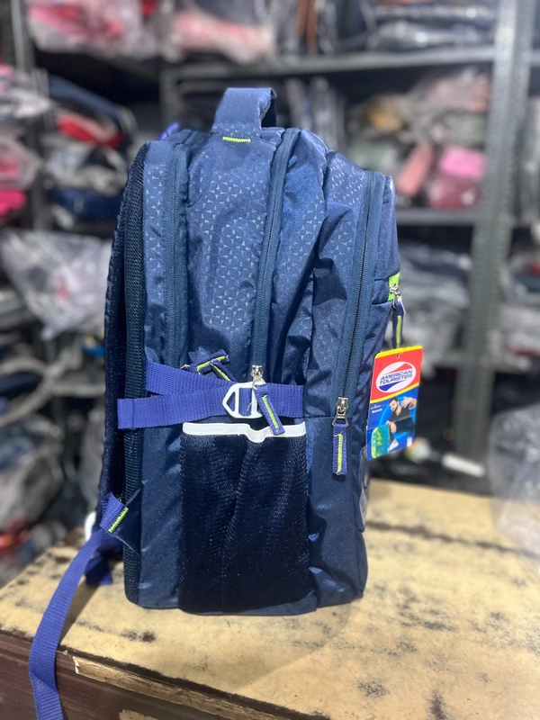 Ameican Tourister PBH P0136 18*14*8 Lower Padded Laptop American Tourister Soft Multi Compartment Backpack - Deep Cove, 18*14*8