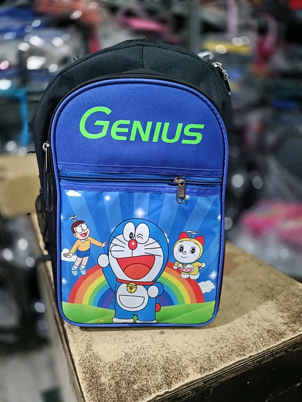 PBH P031 14*12*6 Inches Small Backpack - 14*10*6, Blue Black