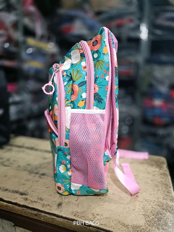 Pbh P003  Print 16*12*6 Soft Backpack - 16*12*6, Green