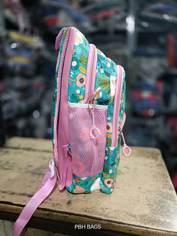 Pbh P003  Print 16*12*6 Soft Backpack - 16*12*6, Green