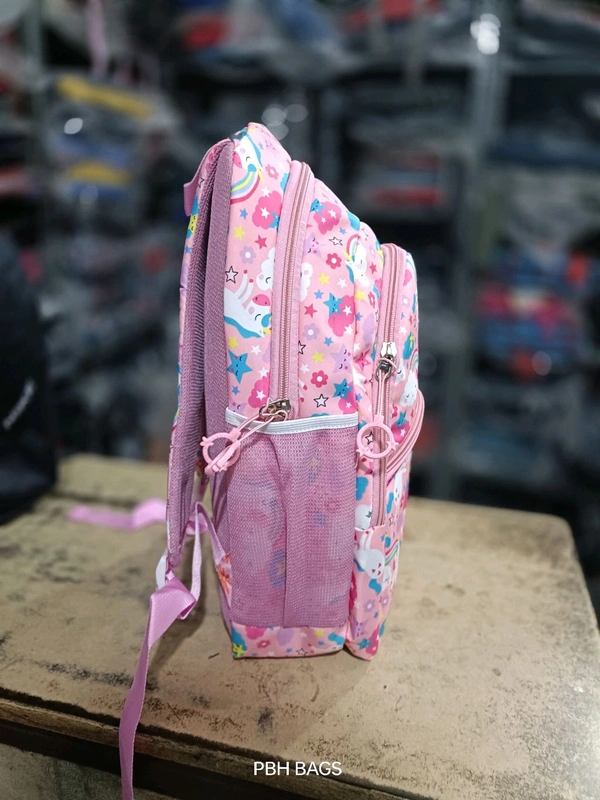 Pbh P003  Print 16*12*6 Soft Backpack - 16*12*6, Pink Flamingo