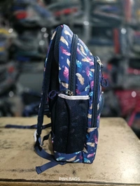 Pbh P003  Print 16*12*6 Soft Backpack - 16*12*6, Black