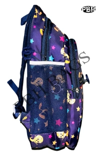 Pbh P003  Print 16*12*6 Soft Backpack - 16*12*6, Black