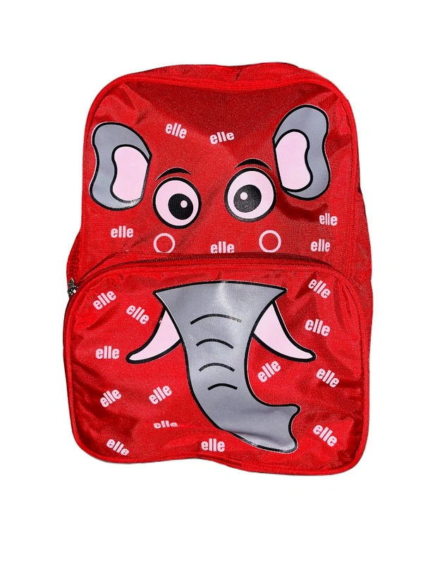 Pbh P004 Small 14*10*5 Backpack Elephant - 14*10*5, Red
