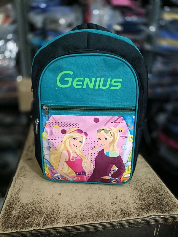 PBH P031 14*12*6 Inches Small Backpack - 14*12*6, Green Black