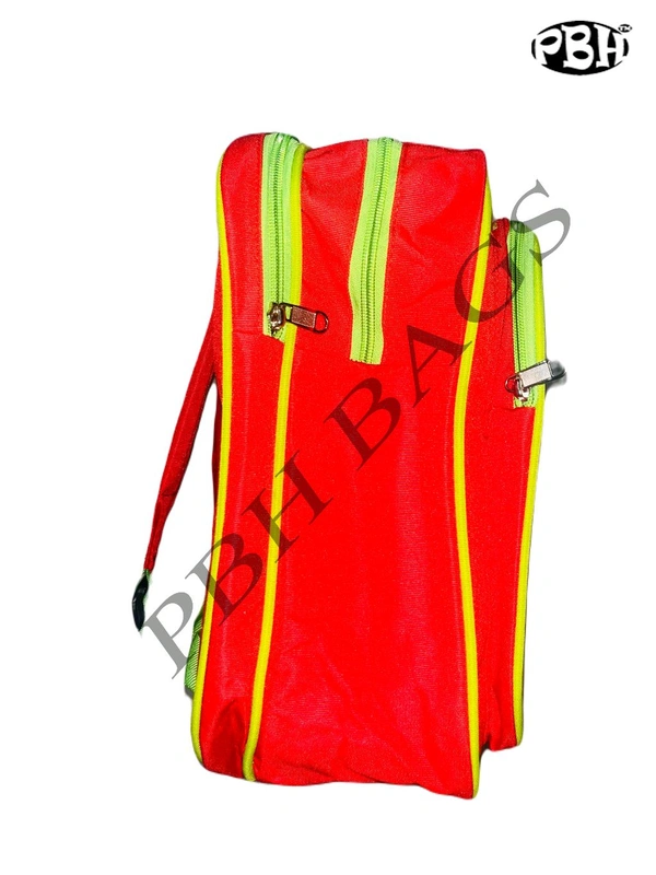 Pbh PBH P030 MOTU PATLU MEDIUM SCHOOL BACKPACK For Kids - 14*12*5, Red