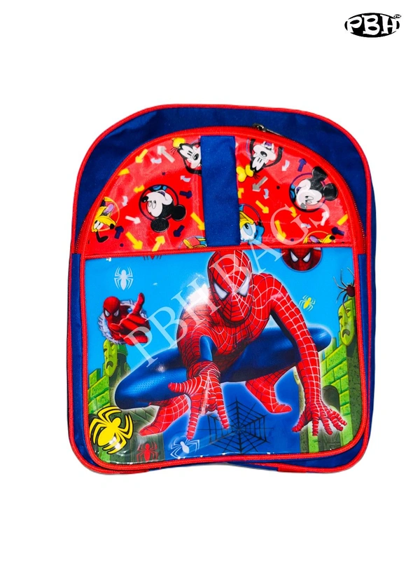 Pbh P014 Small Backpack - Blue Red, 14*12*5