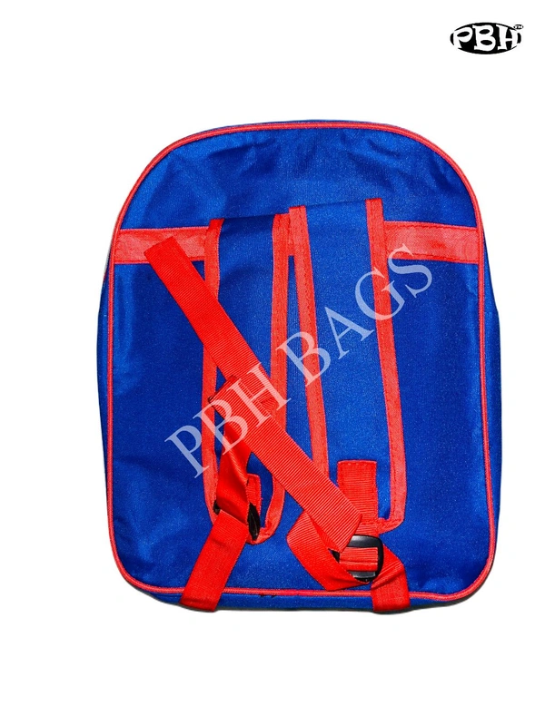 Pbh P014 Small Backpack - Blue Red, 14*12*5