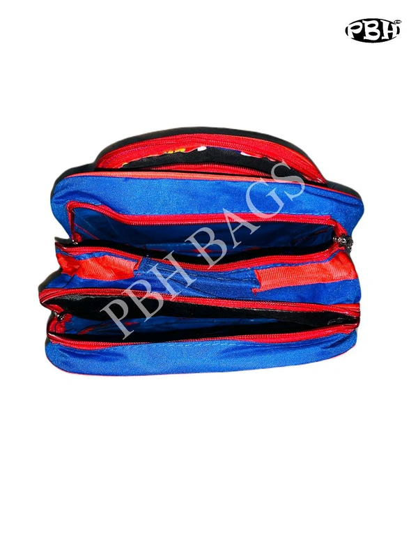 Pbh P014 Small Backpack - Blue Red, 14*12*5