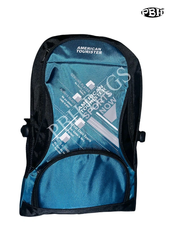 American Tourister Pbh P017 BACKPACK AT - Black Green, 22*16*7