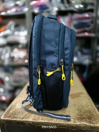Run Fast Pbh P019 17*14*6 Laptop Lower Padded Soft Backpack - 18*14*7, Navy Blue