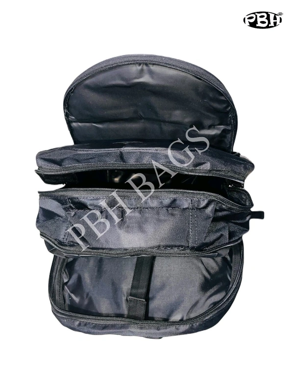 American Tourister PBH P021 AT BLACK BACKPACK - Black, 18*14*6