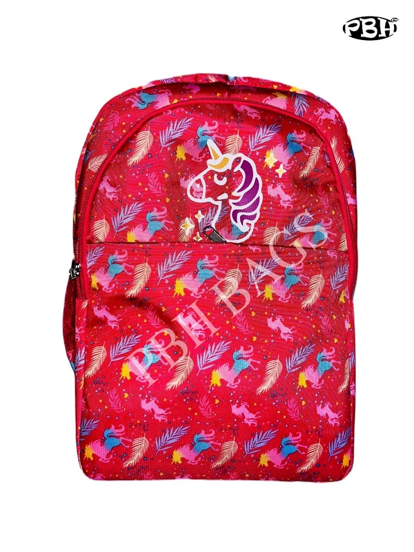 Pbh P024 Print Backpacks - PINK, 18*14*6