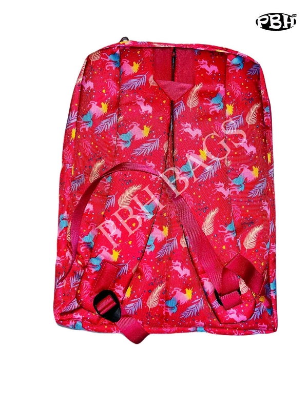 Pbh P024 Print Backpacks - PINK, 18*14*6