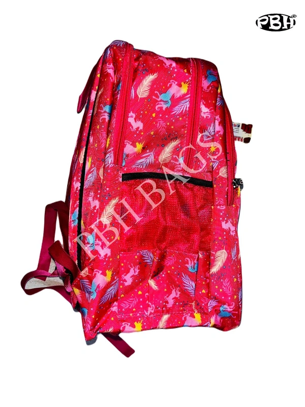 Pbh P024 Print Backpacks - PINK, 18*14*6