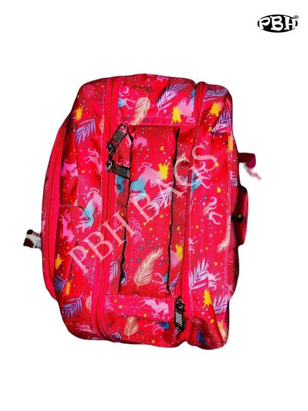 Pbh P024 Print Backpacks - PINK, 18*14*6