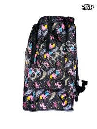 Pbh P024 Print Backpacks - Black, 18*14*6