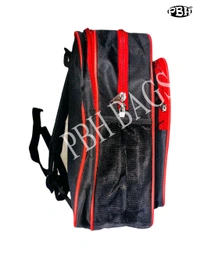 Pbh P013 Small Backpack - Red Black, 16*14*5