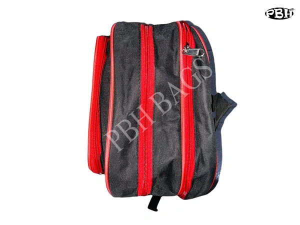 Pbh P013 Small Backpack - Red Black, 16*14*5