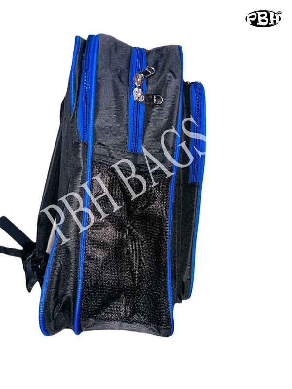 Pbh P013 Small Backpack - Royal Blue Black, 16*14*5